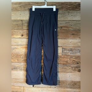 lululemon navy dance studio pants